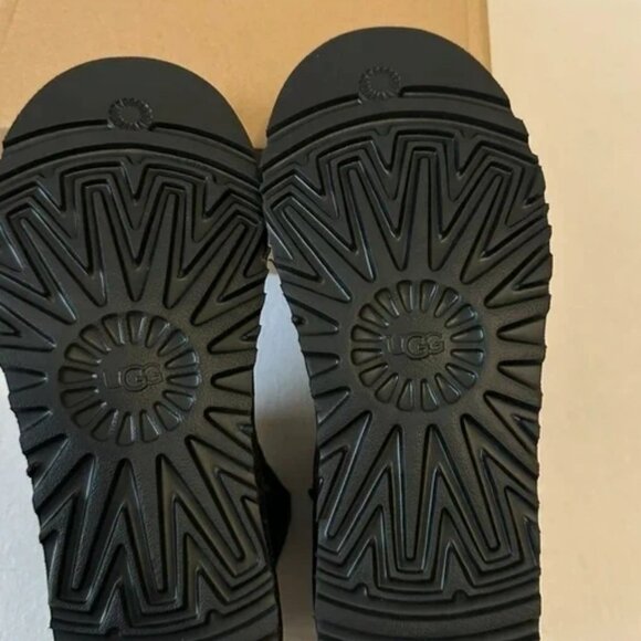 New Ugg Womens mini Snow boots Black - Picture 6 of 6